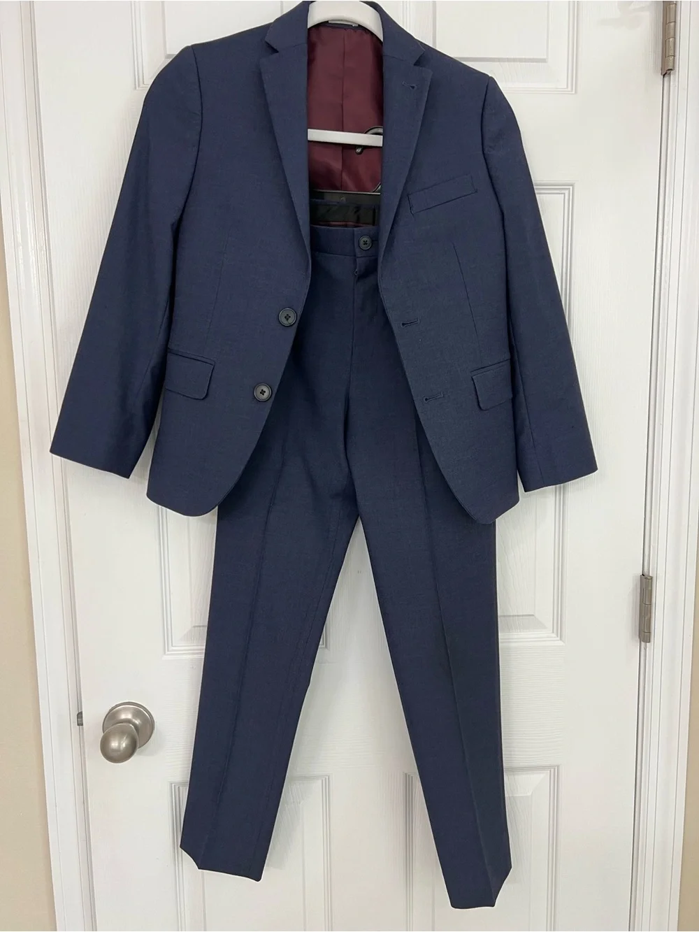 Joseph Abboud Boys' Navy Blue Blazer and Pants Set